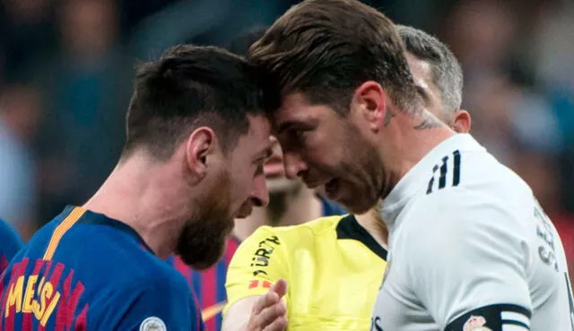 Lionel Messi y Sergio Ramos se han enfrentado más veces por LaLiga. Foto: AFP