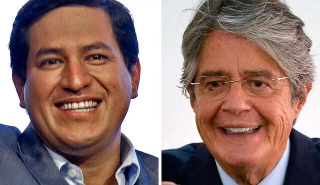 Andrés Arauz y Guillermo Lasso disputan la segunda vuelta presidencial el domingo 11 de abril en Ecuador. Foto: AFP
