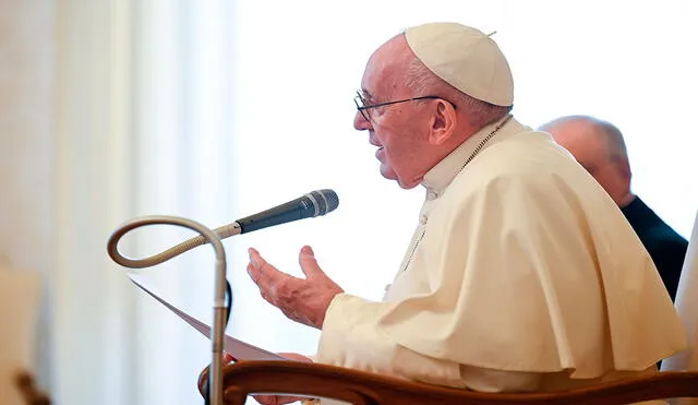 "No permanezcamos indiferentes", exhortó el papa Francisco. Foto: EFE