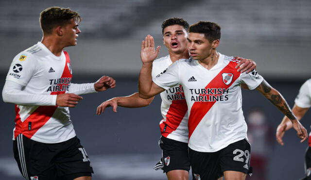 River Plate le ganó 3-2 a Colón y se encuentra a cuatro puntos del líder del Grupo A de la Copa de la Liga. Foto: difusión