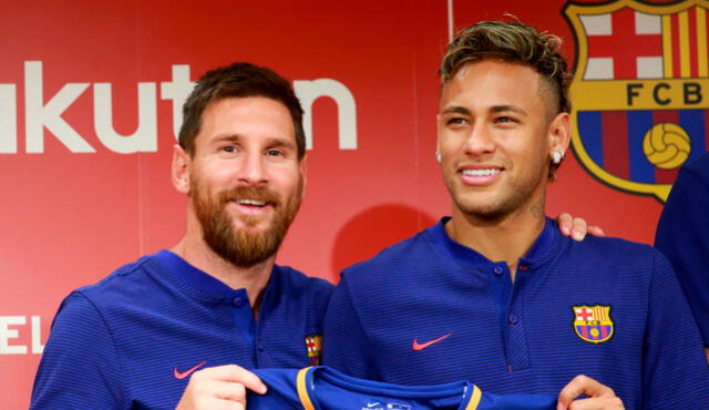 Messi y Neymar consiguieron la Champions League y LaLiga. Foto: AFP