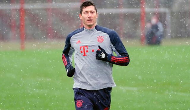 Robert Lewandowski lleva anotados 42 anotaciones en la presente temporada. Foto: Bayern Múnich