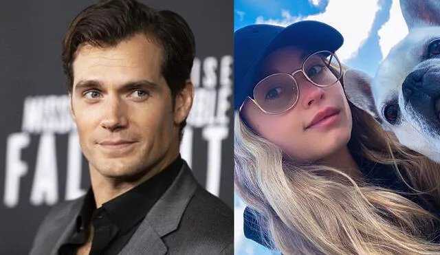 Esta es la nueva pareja en Hollywood conformada por Henry Cavill y Natalie Viscuso. Foto: AFP / Instagram