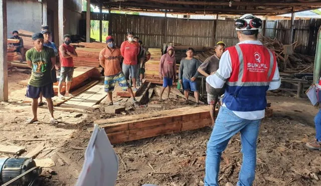 Sunafil cerró la empresa hasta que se garantice la seguridad de los trabajadores. Foto: Andina