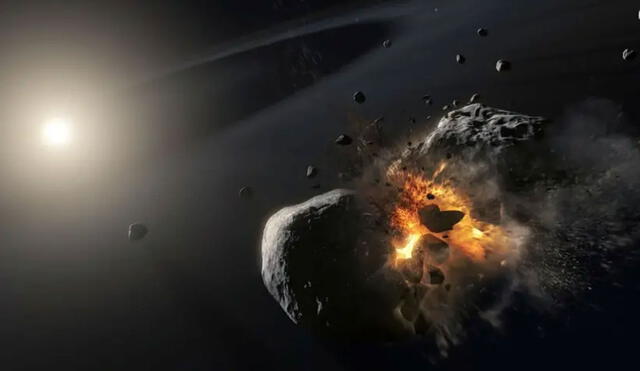 Científicos evalúan desviación de asteroides con energía de neutrones de las explosiones nucleares. Foto: imagen referencial / NASA