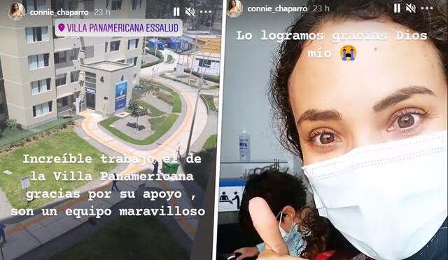 Connie Chaparro confirma que superó al coronavirus a través de sus redes sociales. Foto: Connie Chaparro/ Instagram