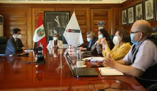 También estuvieron presentes el ministro de Cultura y de la cancillería peruana y chilena. Foto: Minsa