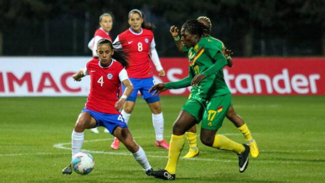 La escuadra femenina se enfrentó a Camerún y completa junto a China los equipos clasificados a Tokio 2020. Foto: ANFP