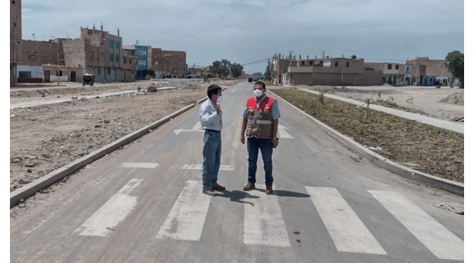 Las obras que se ejecutan son de pavimentación y saneamiento básico. Foto: Gobierno Regional de Lambayeque