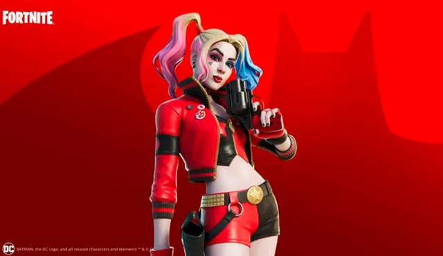 La skin de Harley Quinn se podrá conseguir a partir del 20 de abril. Foto: Epic Games