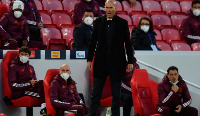 Zinedine Zidane elogió el performance de sus dirigidos en la llave ante el Liverpool por Champions League. Foto: AFP
