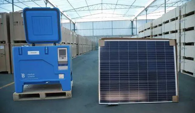 Diresa de Apurímac inicia repartición de congeladores solares. Foto: Minsa