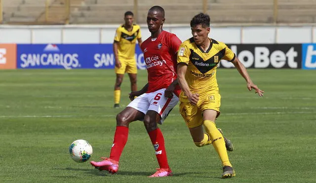 Abdiel Ayarza marcó el segundo gol de Cienciano. Foto: Liga 1