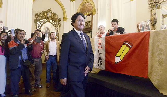 Bajo sospecha. Vladimir Cerrón promovió la candidatura del maestro Pedro Castillo por el partido Perú Libre. Foto: difusión