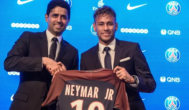 PSG pagó al Barcelona más de 200 millones de euros por Neymar. Foto: EFE