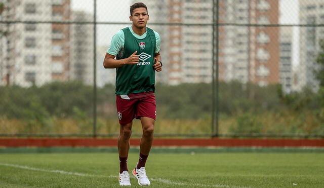 Pacheco solo lleva marcado un gol con el equipo carioca. Foto: Fluminense