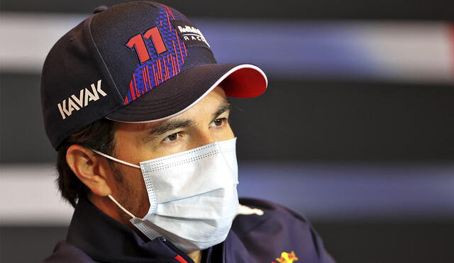 ‘Checo’ Pérez terminó quinto en el GP de Bareín. Foto: AFP