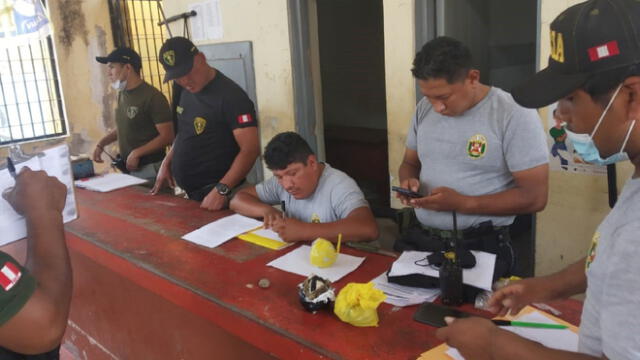 Madre de Dios. Agentes de la Policía inspeccionaron el penal de Puerto Maldonado. Foto: INPE