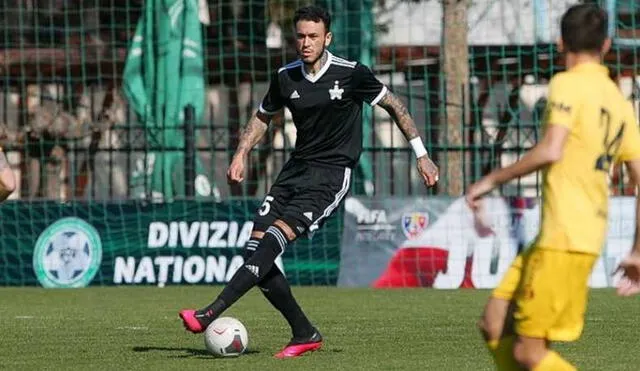 Gustavo Dulanto juega su primera temporada en el Sheriff Tiraspol de Moldavia. Foto: Instagram de Gustavo Dulanto