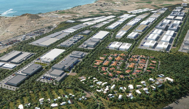 El nuevo parque industrial y logístico Chancay se ubicará a menos de 80 km de Lima y con acceso directo a la Panamericana Norte. Foto: difusión