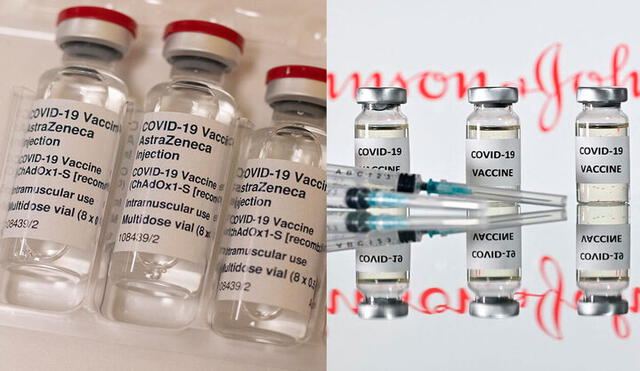 Las vacunas de AstraZeneca, como las de la estadounidense Janssen (de Johnson & Johnson), han quedado en entredicho por algunos casos de trombosis. Foto: composición LR