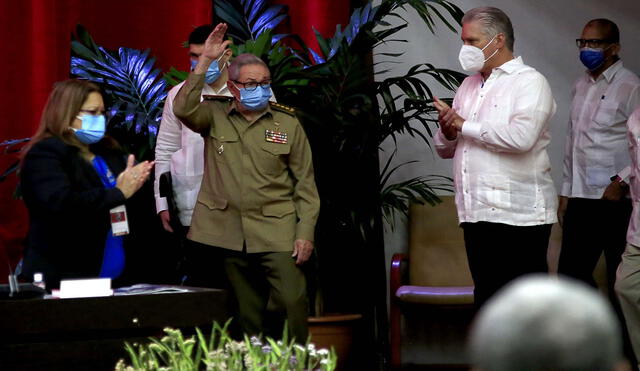Raúl Castro renuncia a su cargo en el Partido Comunista de Cuba durante el primer día de sesiones del 8vo Congreso de la agrupación política, Foto: EFE