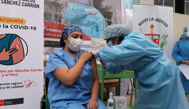En una primera fase La Libertad recibió 50.000 vacunas anti-COVID. Foto: GRLL