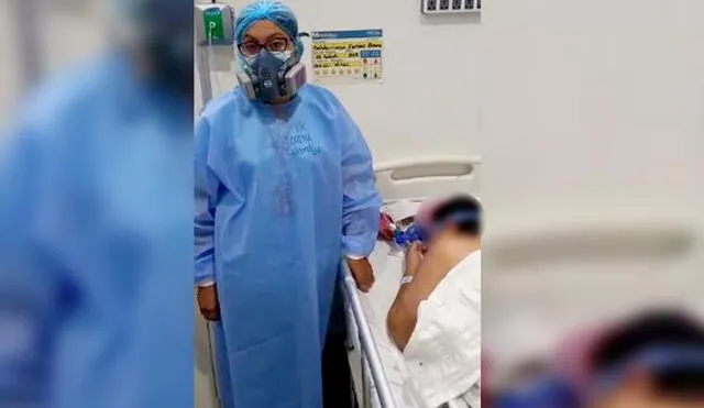 Los dos padres de la enfermera se encuentran hospitalizados. Foto: La República