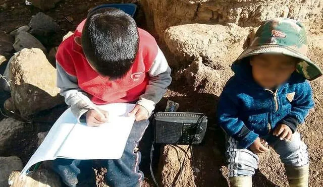 Niños de Cusco continúan con una serie de dificultades para estudiar. Foto: La República