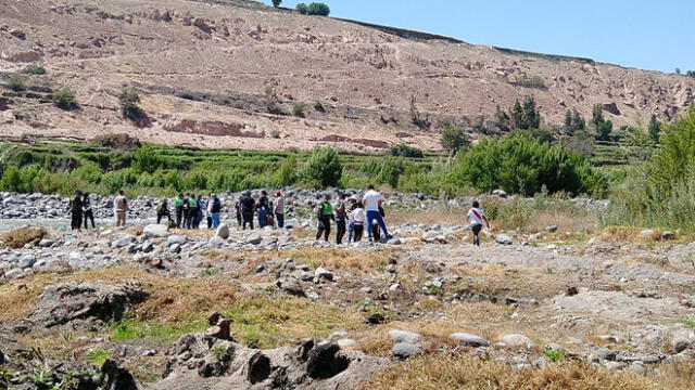 Ambos cuerpos fueron encontrados a la altura del sector El Huayco. Foto: La República