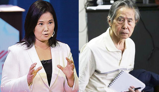 Keiko Fujimori aseguró que si llega al poder indultará a su padre a pesar de estar condenado por diversos delitos. Foto: composición/La República