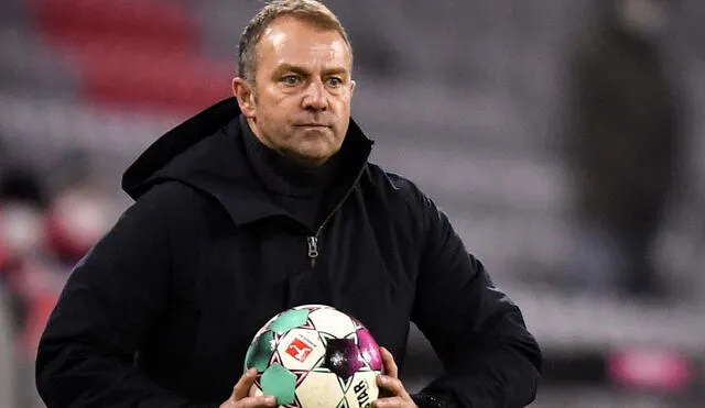 Hansi Flick podría ser el nuevo entrenador de Alemania a mediados del 2021. foto: EFE.