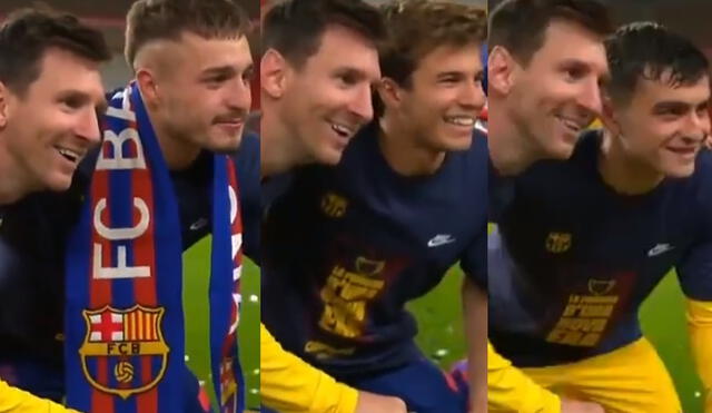Con doblete de Messi, el Barcelona ganó la Copa del Rey 2021. Foto: FC Barcelona