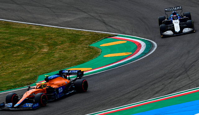 Gran Premio de Emilia Romaña Fórmula 1 este domingo 18 de abril. Foto: AFP