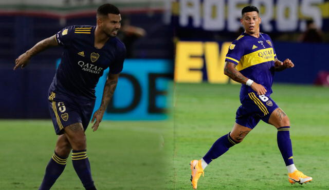 Edwin Cardona y Marcos Rojo no podrán debutar en la Copa Libertadores 2021 tras dar positivo a la COVID-19. Foto: AFP