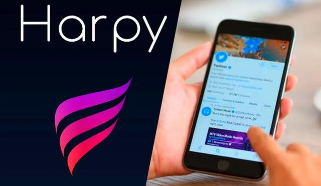 Harpy se encuentra en su fase beta y ya se puede descargar gratis desde Google Play para Android. Foto: composición La República