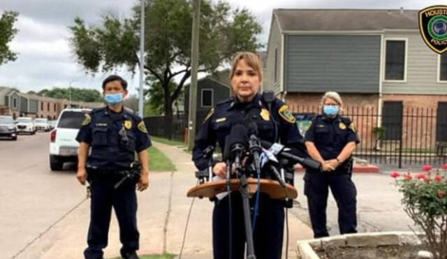 La policía local dio una conferencia de prensa en la que lamentó los hechos. Foto: KTRK/Canal de Texas