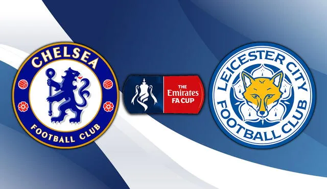Chelsea y Leicester se verán las caras en la final de la FA Cup. Foto: composición