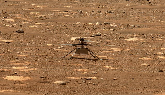 La NASA informará sobre los detalles de la llegada del dron Ingenuity a Marte próximamente. Foto: NASA