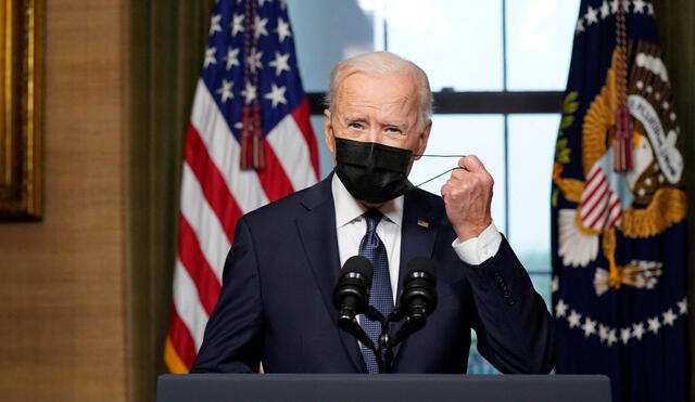 Biden ha pronosticado que en total morirán más de 600.000 personas en su país a causa del virus. Foto: EFE