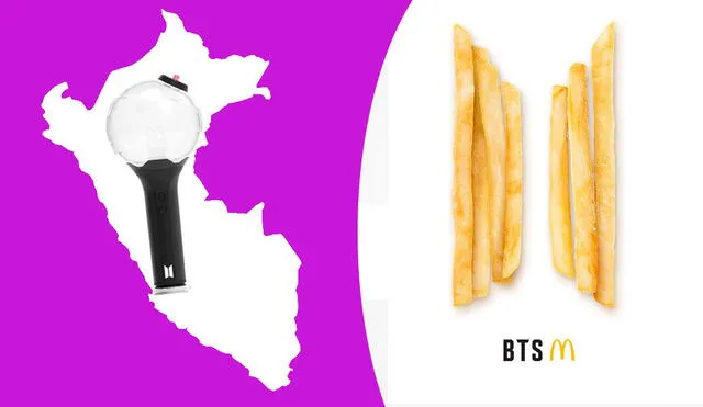 Perú no fue considerado para el lanzamiento de BTS Meal de McDonald's. Foto: composición LR