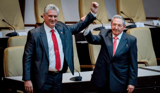 Díaz-Canel es el primer civil en dirigir el Partido Comunista de Cuba. Foto: AFP