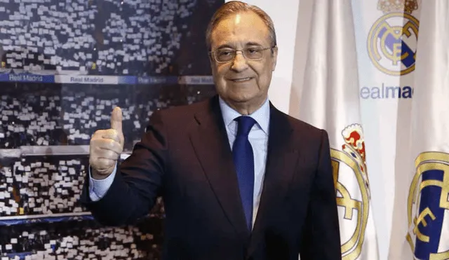 Florentino Pérez fue designado como directivo de la Superliga Europea. Foto: difusión