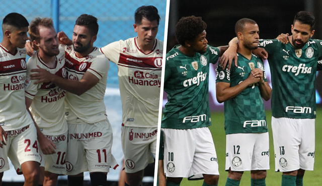 Universitario y Palmeiras se enfrentarán este miércoles en el Estadio Monumental. Foto: FPF/AFP