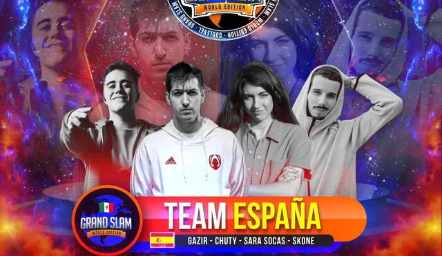 God Level Grand Slam ya tiene a su primer cuadro confirmado, el Team España. Foto: God Level