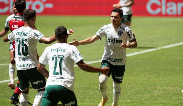 Palmeiras ganó la Copa Libertadores 2020 ante Santos. Foto: EFE