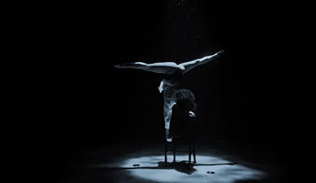 Hafez tuvo que realizar 600 inmersiones de un minuto y medio para rodar todas las tomas de la coreografía. Foto: captura de YouTube