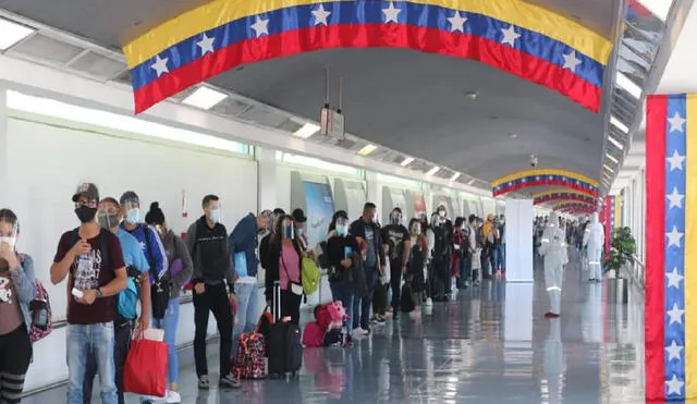 Este martes regresó un nuevo grupo de migrantes y ya son casi 24.000 el número de personas que han retornado a su nación. Foto: Cancillería de Venezuela