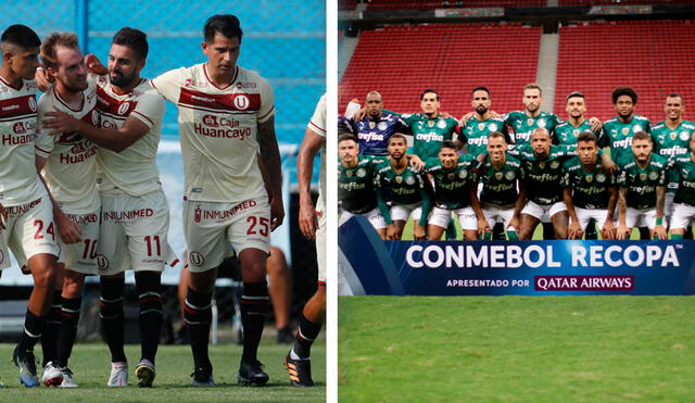 Un solo futbolista de Palmeiras vale más que todo el plantel de Universitario de Deportes. Foto: AFP/composición La República