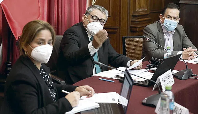 Advertencia. La comisión presidida por Rolando Ruiz Pinedo (Acción Popular) vuelve a sesionar desde hoy para continuar con un concurso con deficiencias. Foto: Congreso